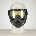 Maschera Combat Per Caschi Aperti Trasparente