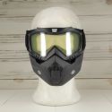 Maschera Combat Per Caschi Aperti Trasparente