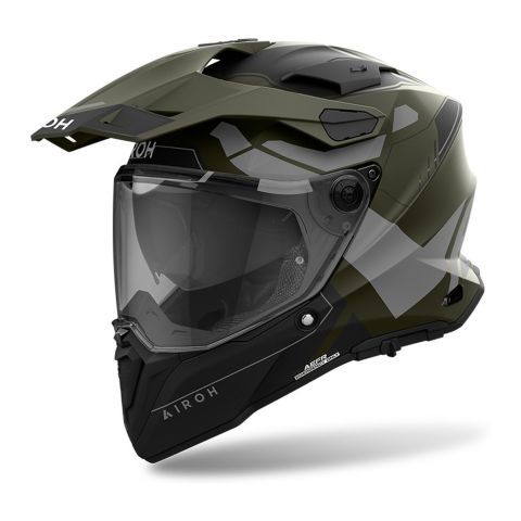 Casco Airoh Commander 2 Reveal 06 Military Green