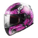 Ls2 Ff353 Rapid Ii Poppies 06 Pink Helmet