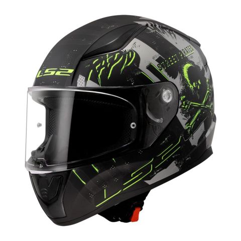 Casco Ls2 Ff353 Rapid Ii Pirates 06 Matt Titanium