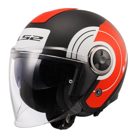 Casco Ls2 Of620 Classy Disko 06 Black / Red / White