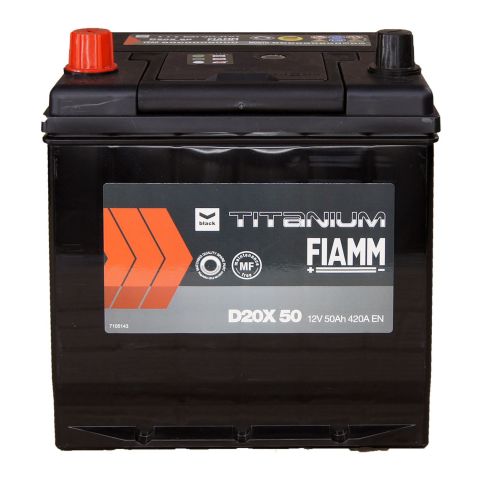 Batteria Fiamm 50 Ah. Titanium Black D20x 50