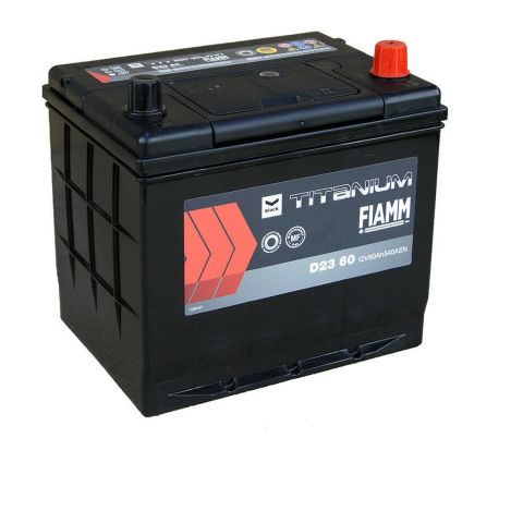 Batteria Fiamm 60 Ah. Titanium Black D23 60