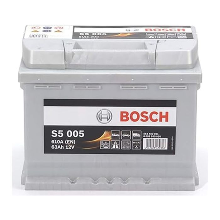 Batteria Bosch S5 005 12 V. 63 Ah. 610 A