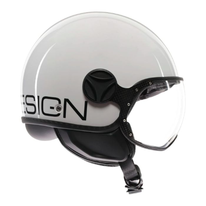 Casco Momo Fgtr Classic E2206 Mono White/black