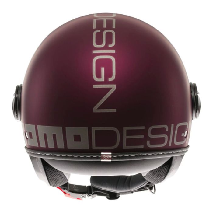 Casco Momo Fgtr Evo E2206 Mono Matt Amarena/silver