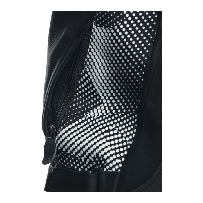 Giacca In Pelle Donna Dainese Avro 5 Wmn Black/black/white