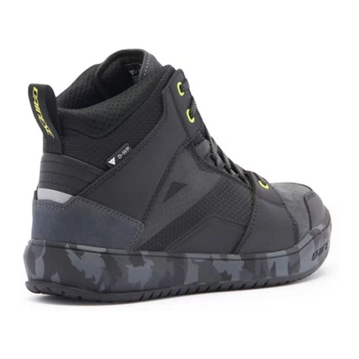 Scarpe Dainese Suburb D-wp Black/camo/acid Yell