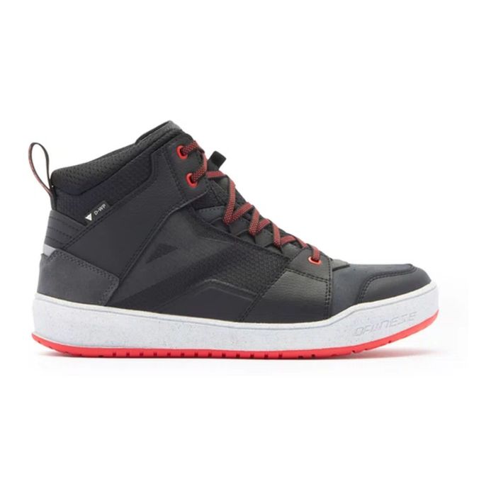 Scarpe Dainese Suburb D-wp Black/white/red-lava