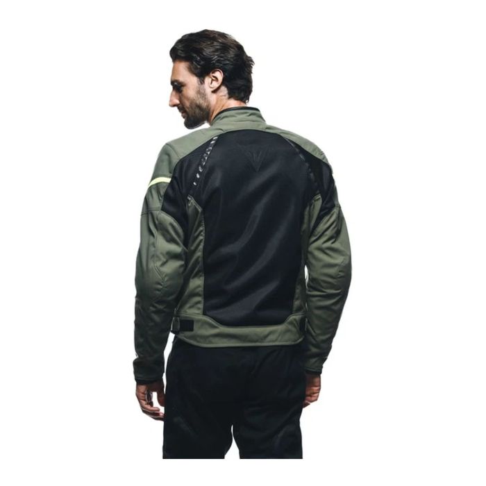 Giacca Estiva Dainese Air Frame 3 Tex Army Green/black/flu