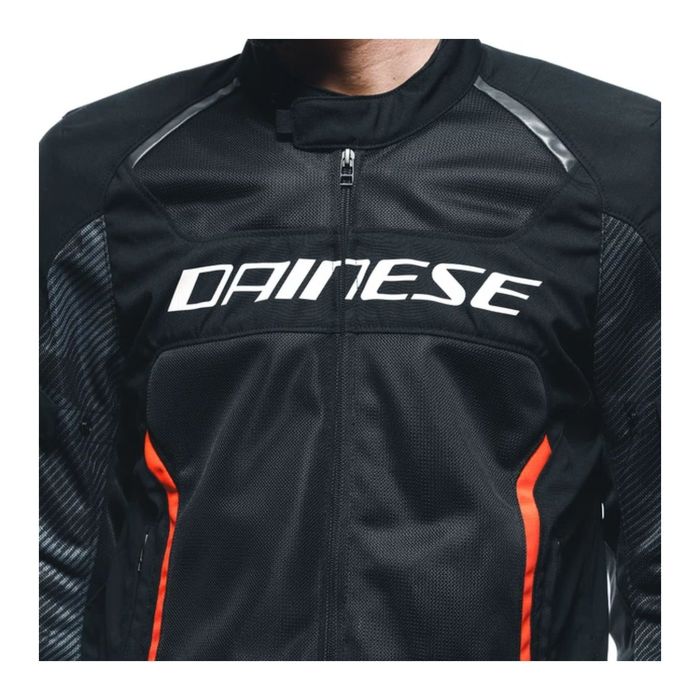 Giacca Estiva Dainese Air Frame 3 Tex Black/black/red-fluo