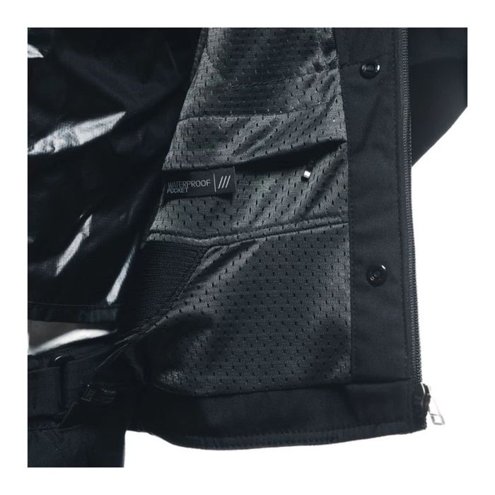 Giacca Estiva Dainese Air Frame 3 Tex Black/black/red-fluo