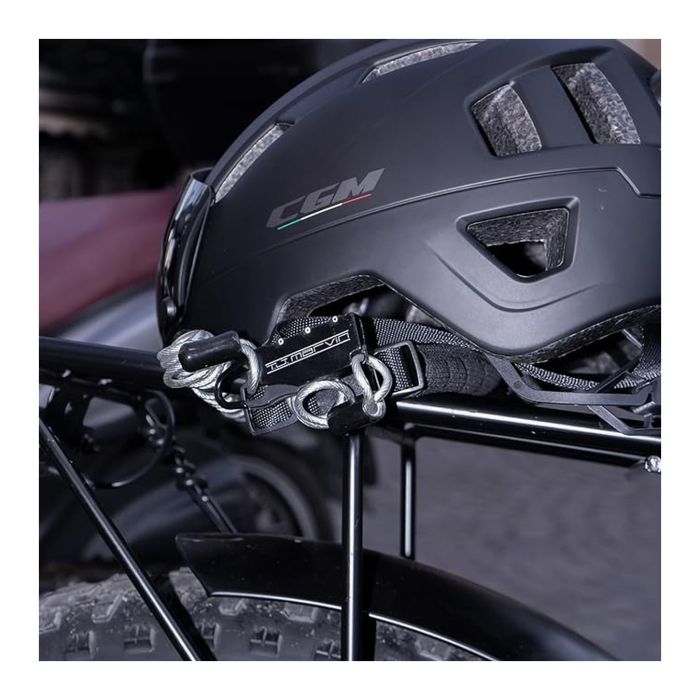 Lucchetto Con Cavetto Tj Marvin Helm Z42 Nero Grigio