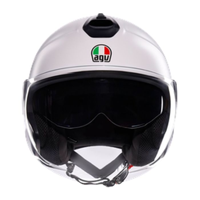 Casco Agv Eteres E2206 Capoliveri Matt White/italy