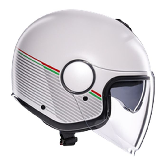 Casco Agv Eteres E2206 Capoliveri Matt White/italy
