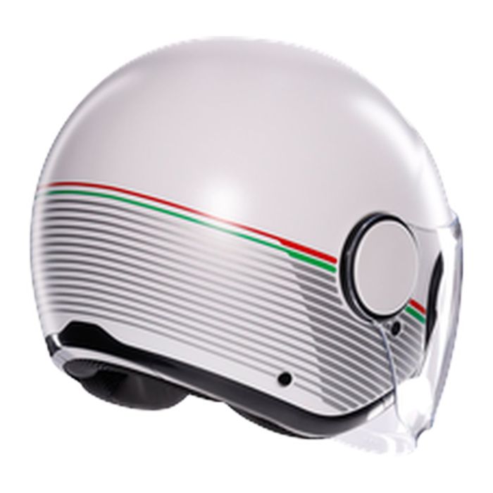 Casco Agv Eteres E2206 Capoliveri Matt White/italy