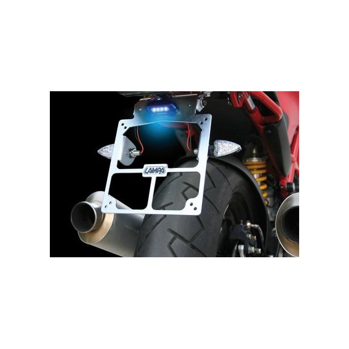 LA90163y3.jpg| LUCE TARGA 4 LED BLU NON OMOLOGATO