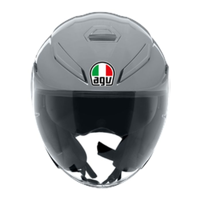 Casco Agv K5 Jet Evo E2206 Mono Nardo Grey