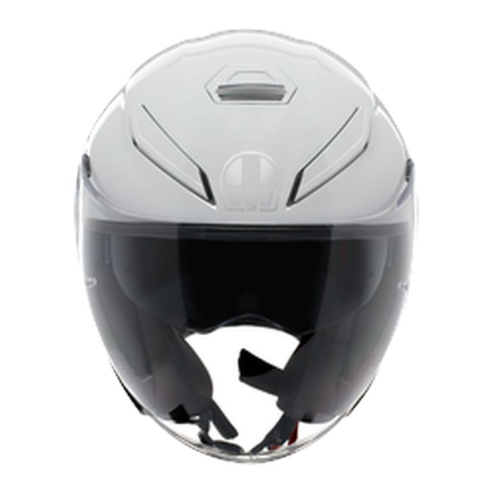 Casco Agv K5 Jet Evo E2206 Mono Stelvio White