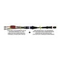 BBC Bike Booster Cable 60cm Cableado para arrancadores de emergencia