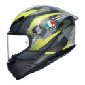 Casco Integrale Agv K6 S E06 Excite Matt Camo/yel
