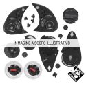 Tucano Urbano Kit 1 Cover + 1 Vite Lunga C1266 Per Casco El'