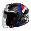 Casco Shoei J-cruise 3 Whizzy Tc10 - Blu Red Black
