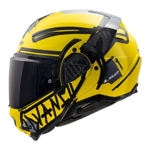 Casco Ribaltabile Ls2 Ff910 Advant II Tape Yellow