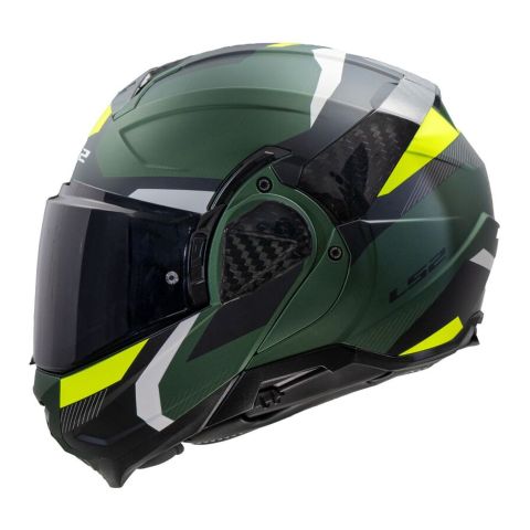Casco Ribaltabile Ls2 Ff910 Advant II Triple Olive