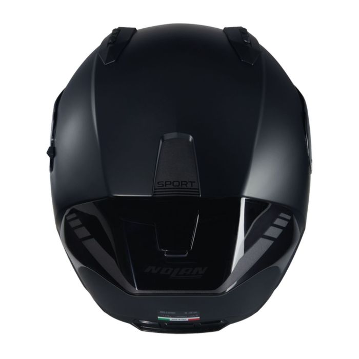 Casco Nolan N60-6 Sport Argento Nero Argento Opaco