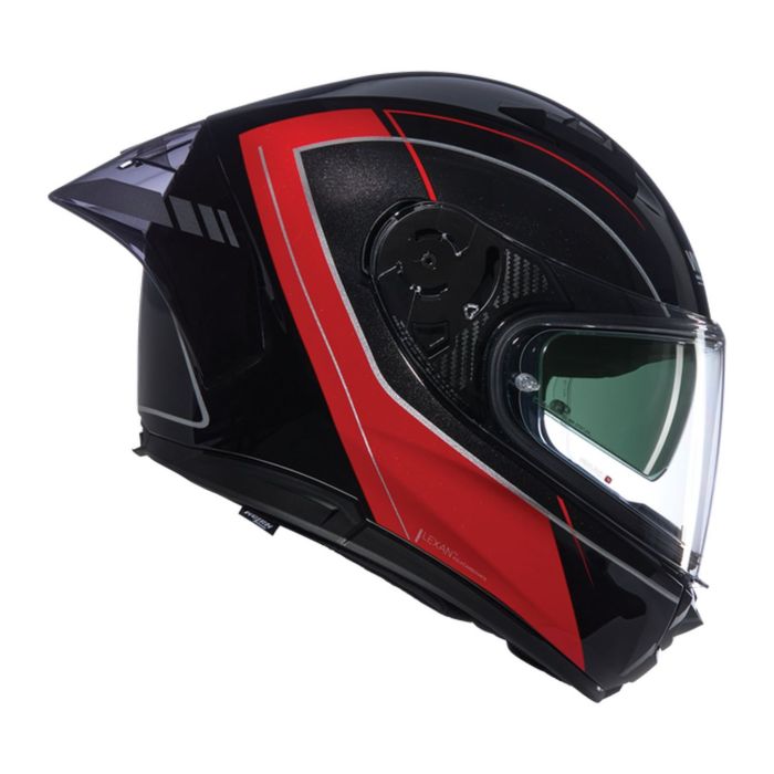 Casco Nolan N60-6 Sport Mesmerico Nero Rosso Metal