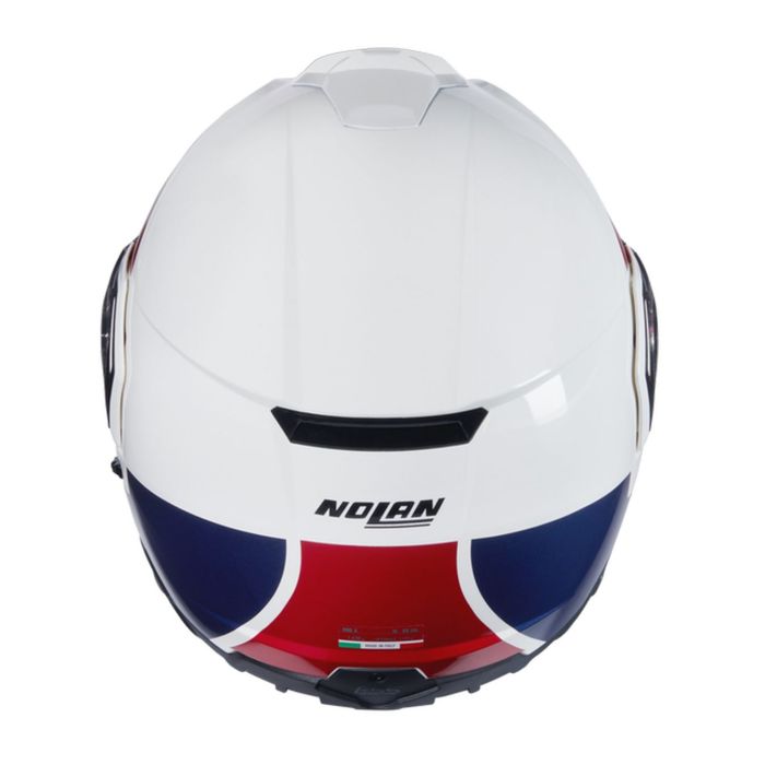 Casco Nolan N90-3 06 Roboto Bianco Rosso Blu