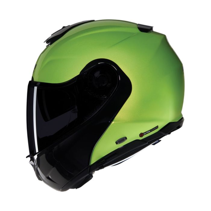 Casco Nolan X-1005 Ultra Carbon Mivedi Verde Impulso - Nero