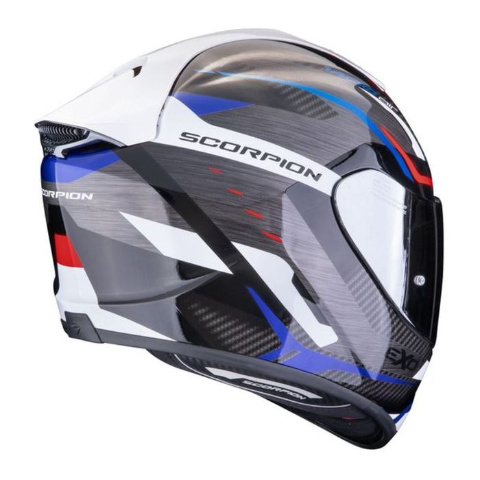 Casco Scorpion Exo-1400 Evo Ii Air Accord Nero-blu-bianco