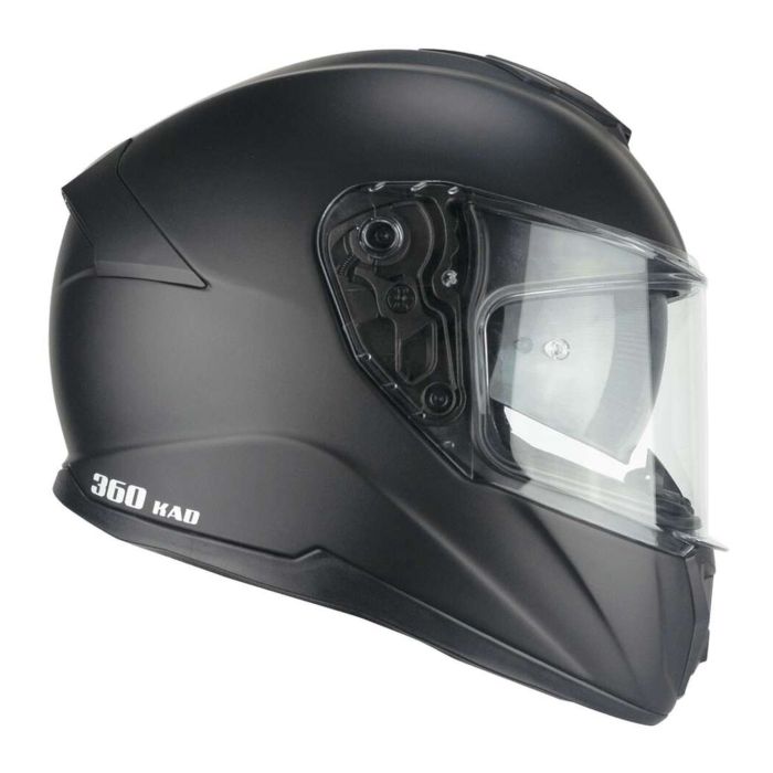 Casco Integrale Fibra Cgm 360a Kad Mono Nero Opaco