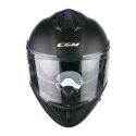 Casco Integrale Fibra Cgm 360a Kad Mono Nero Opaco