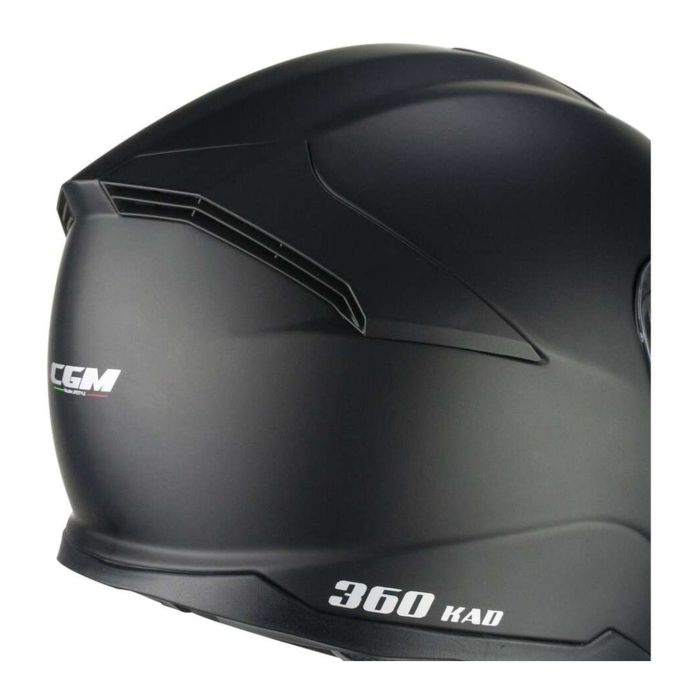 Casco Integrale Fibra Cgm 360a Kad Mono Nero Opaco