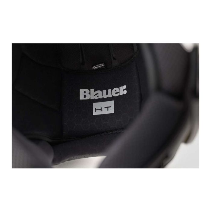 Casco Blauer Demi Jet Dj01 Mono Glossy White