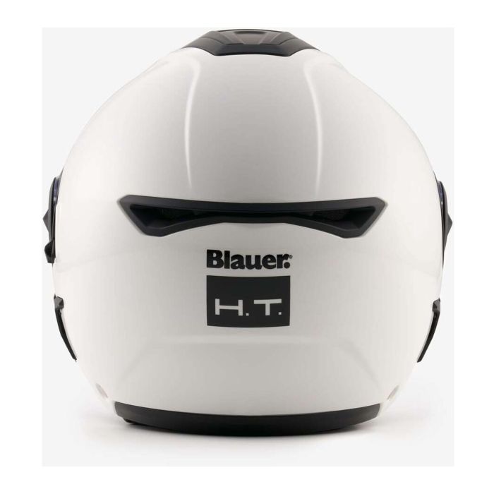 Casco Blauer Demi Jet Dj01 Mono Glossy White