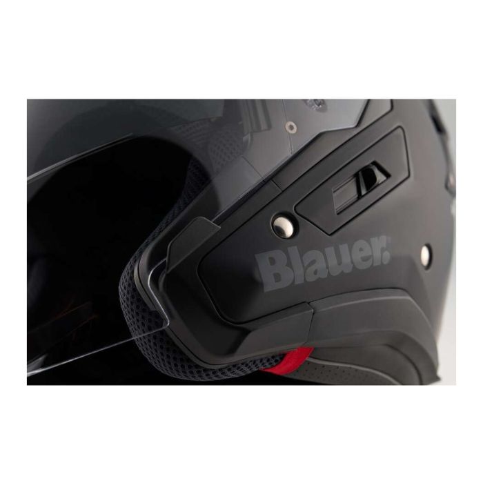 Casco Blauer Jet Jj01 Mono Matt Black