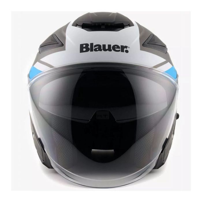 Casco Blauer Jet Jj01 Matt Titanium