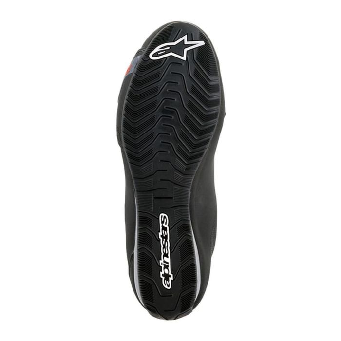 Stivali Touring Alpinestars Sektor Waterproof Shoe Black Dark Gray Red