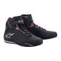 Scarpe Alpinestars Sektor Waterproof Shoe Black Dark Grey Red