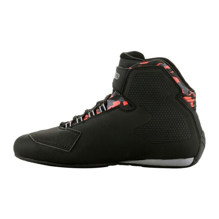 Scarpe Alpinestars Sektor Waterproof Shoe Black Dark Grey Red