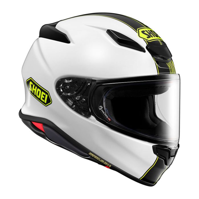 Casco Shoei Nxr2 Beaut Tc3 - Nero Giallo