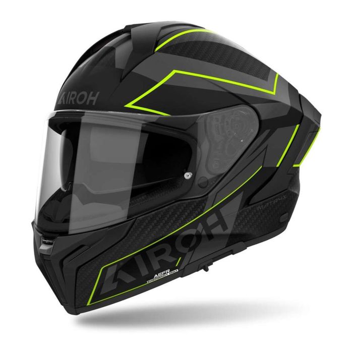 Casco Airoh Matryx Sentinel Yellow Matt