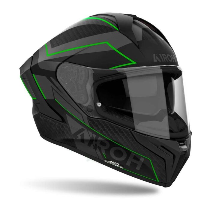 Casco Airoh Matryx Sentinel Green Matt