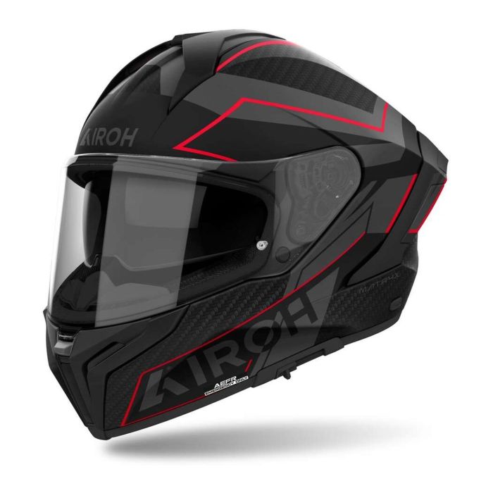 Casco Airoh Matryx Sentinel Red Matt