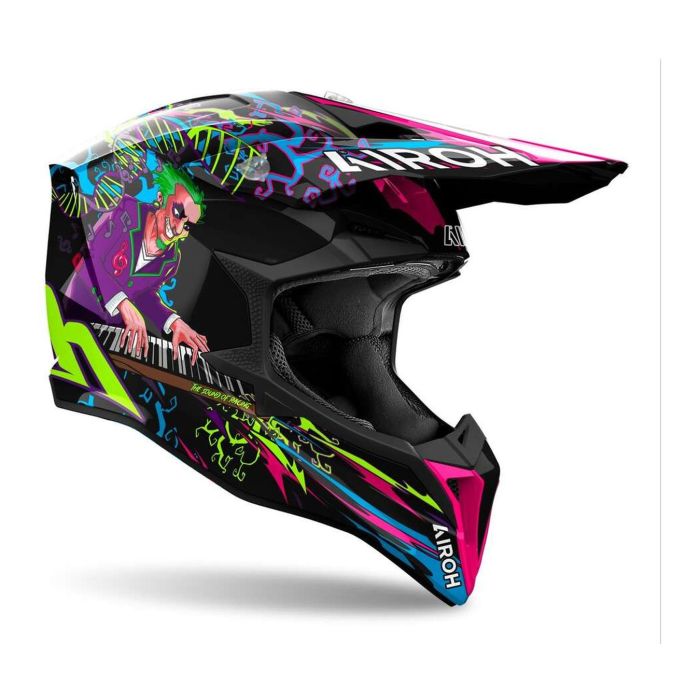 Casco Airoh Wraaap Music Gloss